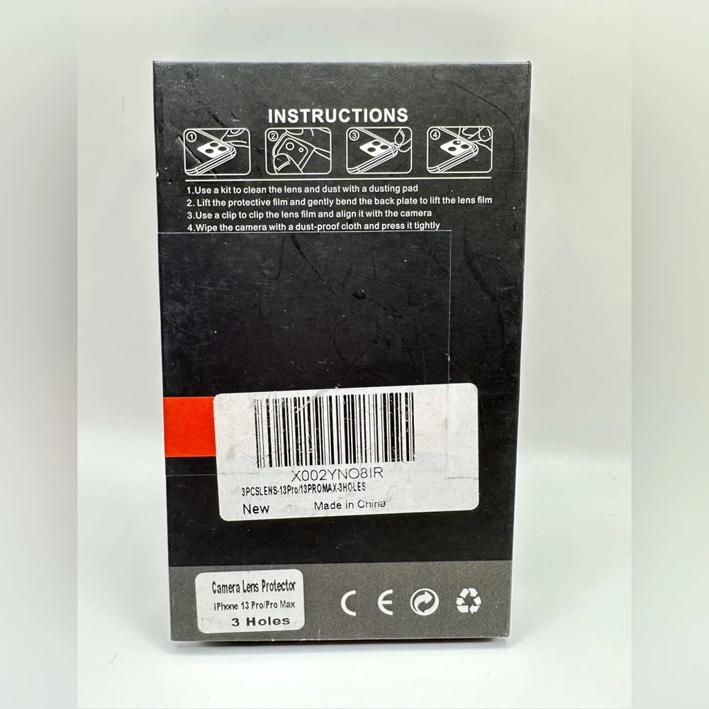 Camera Lens Protector for IPhone 13 Pro/Pro Max - 3 pack